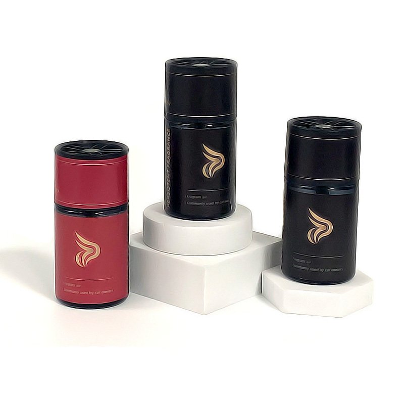 Car Perfume Long Lasting Refillable Matte Texture Car Air Aroma Diffuser Car Air Freshener for Odor Removal