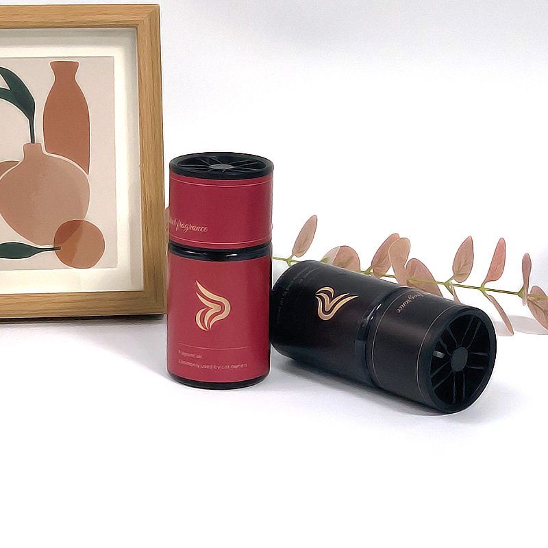 Car Perfume Long Lasting Refillable Matte Texture Car Air Aroma Diffuser Car Air Freshener for Odor Removal