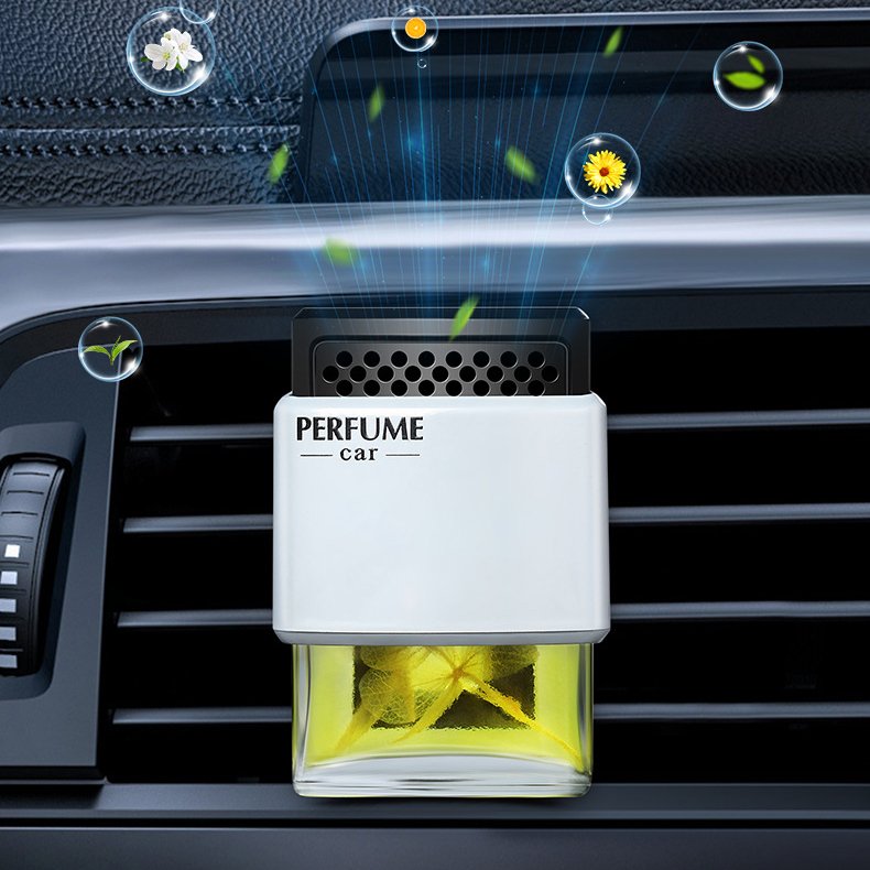 Car Smell Air Freshener Portable Air Conditioner Plug in Air Freshener Fragrance Perfume Glass Diffuser