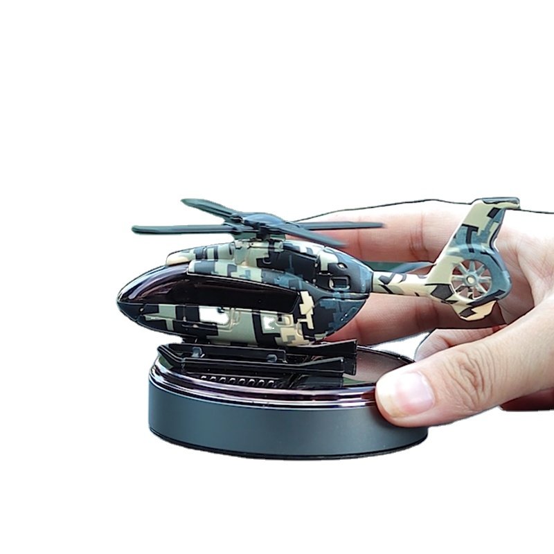 Perfume solar flavoring helicopter universal instruments dashboard card car air freshener with gel freshener custom