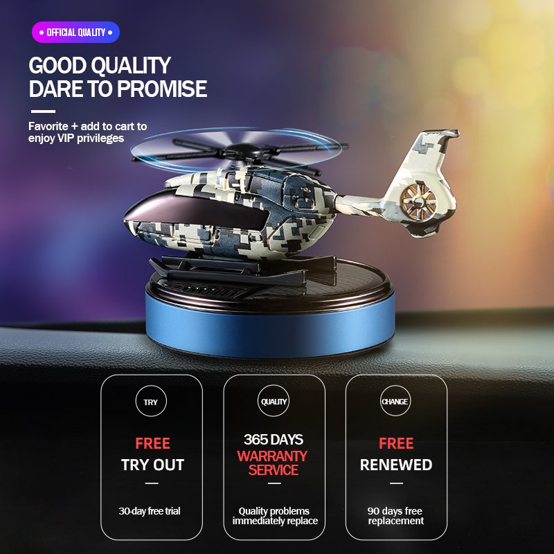 Perfume solar flavoring helicopter universal instruments dashboard card car air freshener with gel freshener custom