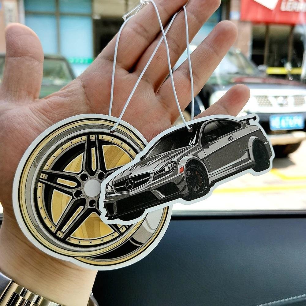 Custom Logo All Scents Refresh Luxury Car Air Freshener Customized In-Car Freshener with Customized Logo