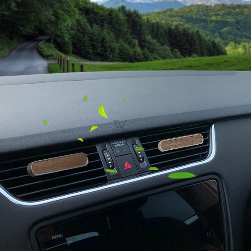 Aluminum Car Vent Clip Air freshener Aroma stick Perfume Car Diffuser Auto Interior Accessories