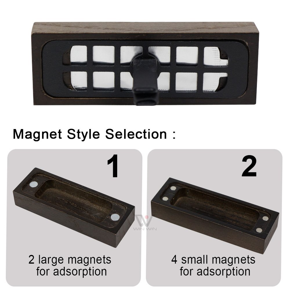 Car Perfume Air Fragrance Perfume Wooden Box Light Fragrance Breathable Car Interior Replenishment Air Outlet Aromatherapy