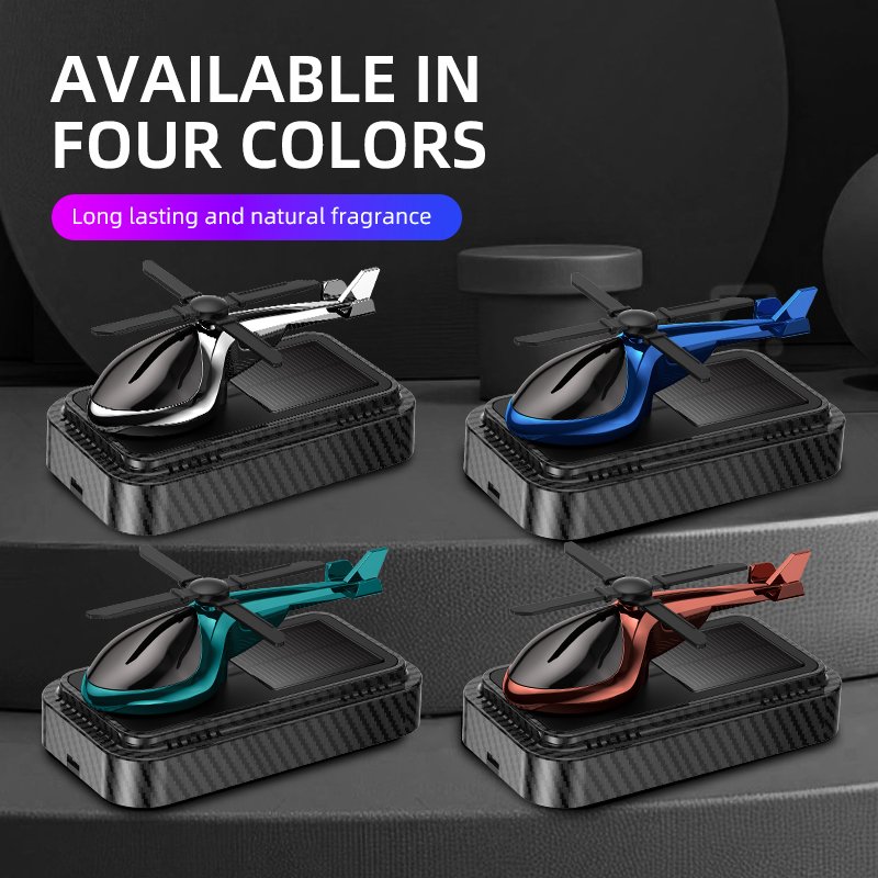 new idea air fresheners for cars wholesale helicopter car air freshener solar energy luxury perfume