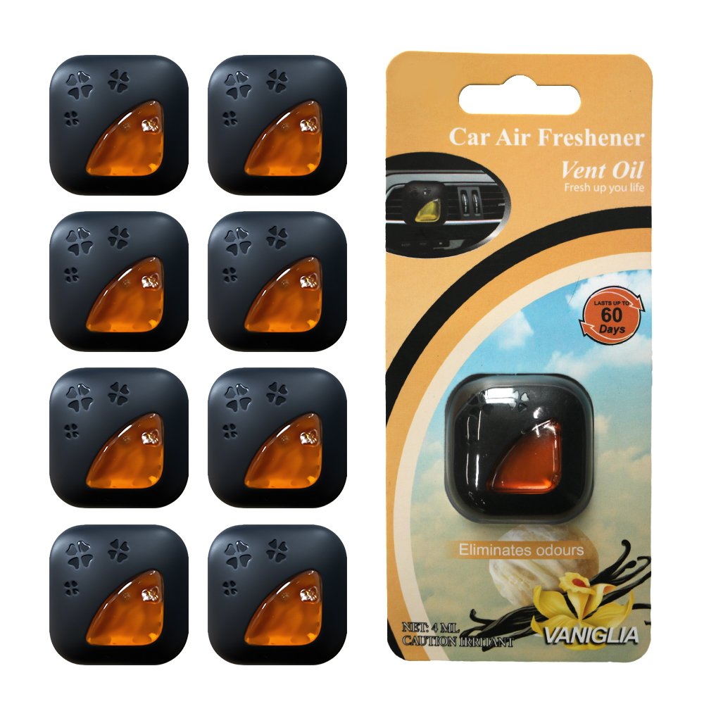 Individual package-Car aromatherapy Clip, Car Air Fresheners,scents, Car Fresheners Vent Clips, Long Lasting Air Freshener