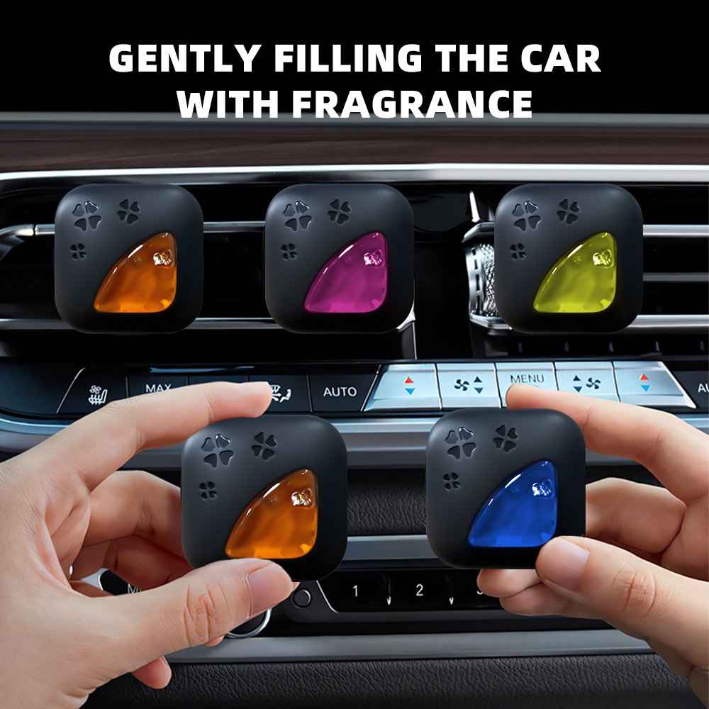 Individual package-Car aromatherapy Clip, Car Air Fresheners,scents, Car Fresheners Vent Clips, Long Lasting Air Freshener