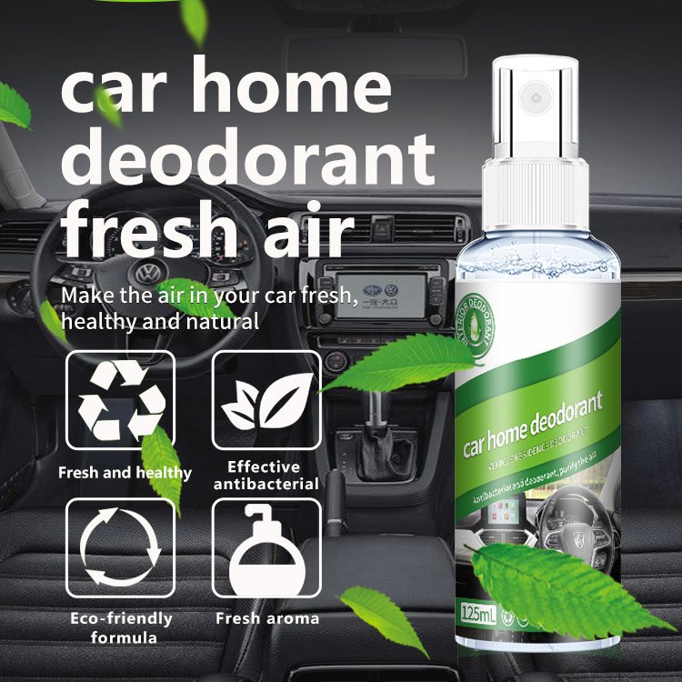 Environmental friendly 125ml Liquid Car Air Freshener Deodorizer Spray Perfume Car Fragrance Spray