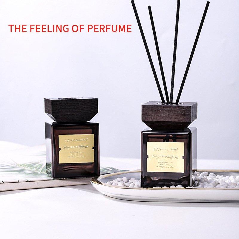 OEM ODM Private Label Luxury 100ml Hotel Home Fragrance Perfume Aromatherapy Reed Diffuser Set With Gift Box
