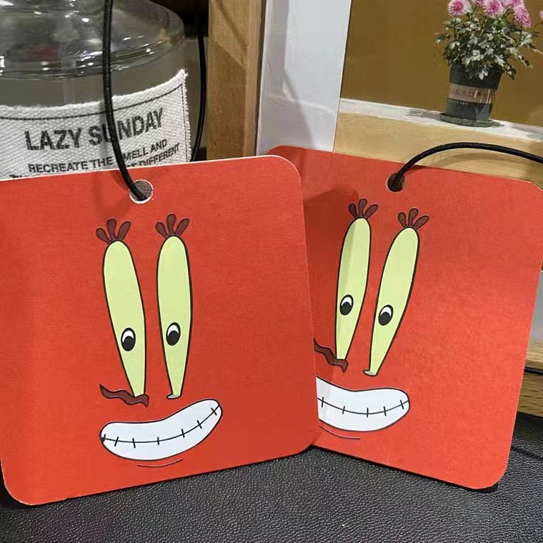 Factory wholesale shaped cartoon cute scent long lasting custom car air freshener
