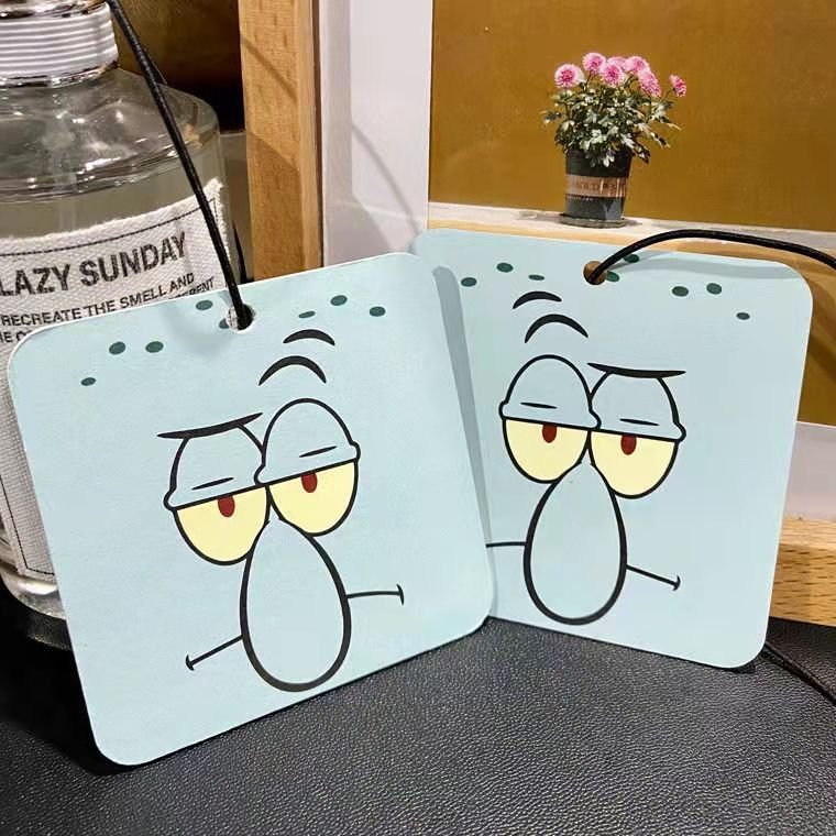 Factory wholesale shaped cartoon cute scent long lasting custom car air freshener