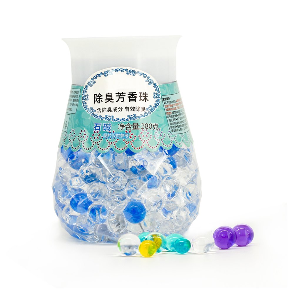 Hot Sale Blue Deodorant Crystal Beads Toilet Crystal Deodorant With Gel Ball Beads
