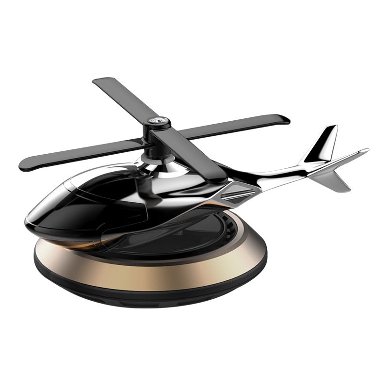 Rotacin Energa Solar Powered Car Air Freshener Solar Airplane Helicopter Air Freshener