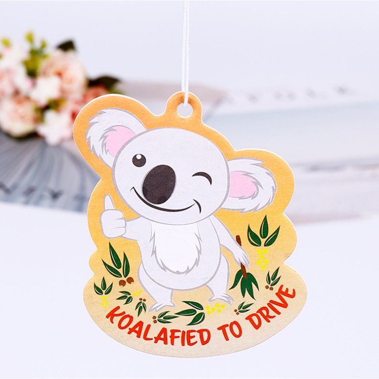 Various lasting scents custom car air freshener / auto paper air freshener