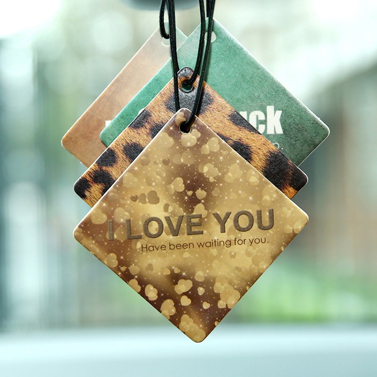 Various lasting scents custom car air freshener / auto paper air freshener