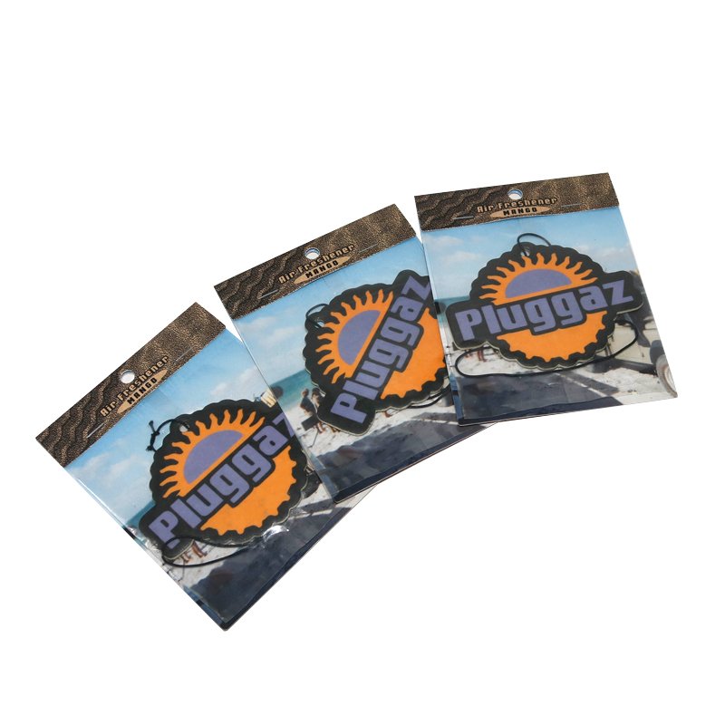 Various lasting scents custom car air freshener / auto paper air freshener