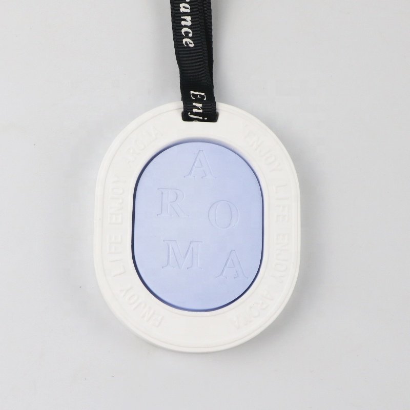 Wholesale Gift Hanging Home Car Scented Ceramic Decoration Aromatherapy Air Freshener Porcelain Fragrance Essential Oil Diffuser