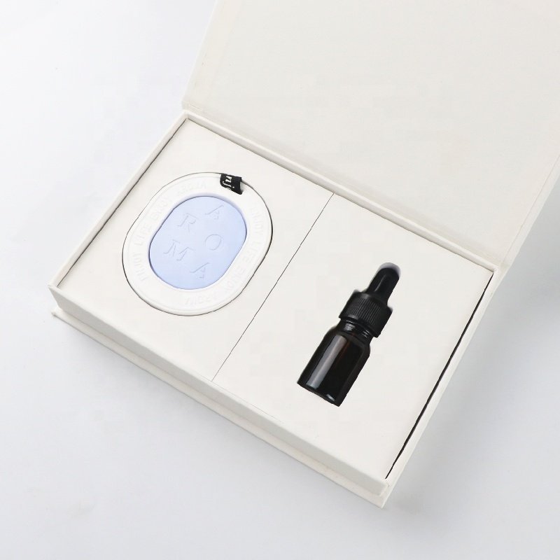 Wholesale Gift Hanging Home Car Scented Ceramic Decoration Aromatherapy Air Freshener Porcelain Fragrance Essential Oil Diffuser