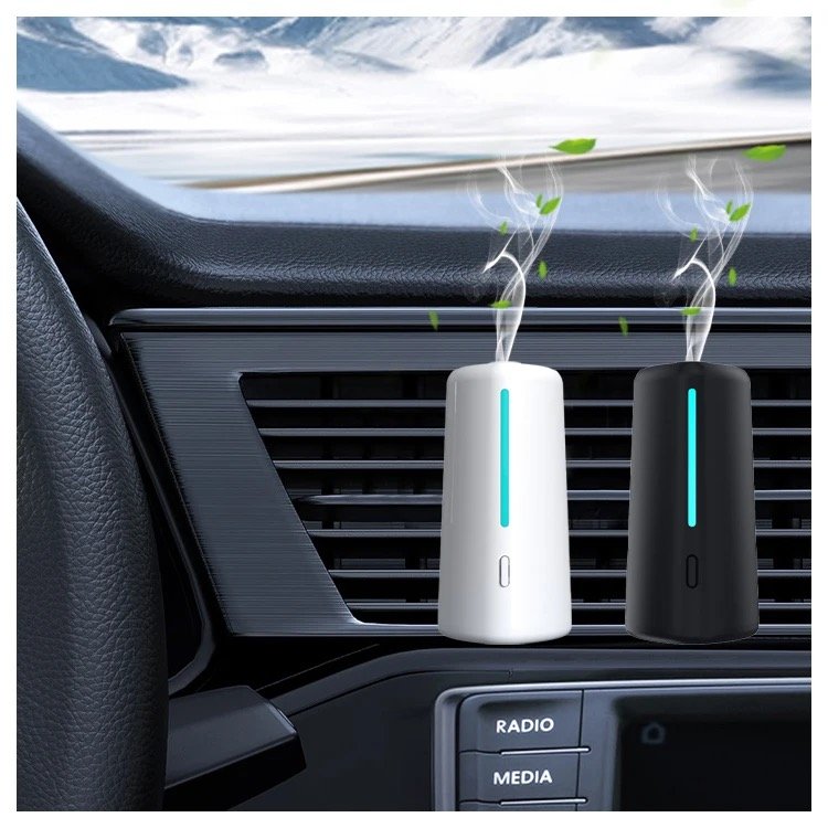 Hot Sale battery Car Perfume Diffuser Wholesale Air Freshener Essential Oil Car Diffuser USB