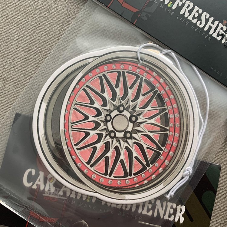Wholesale absorbent funny eco-friendly customised car air vent hanging paper cardboard air freshener