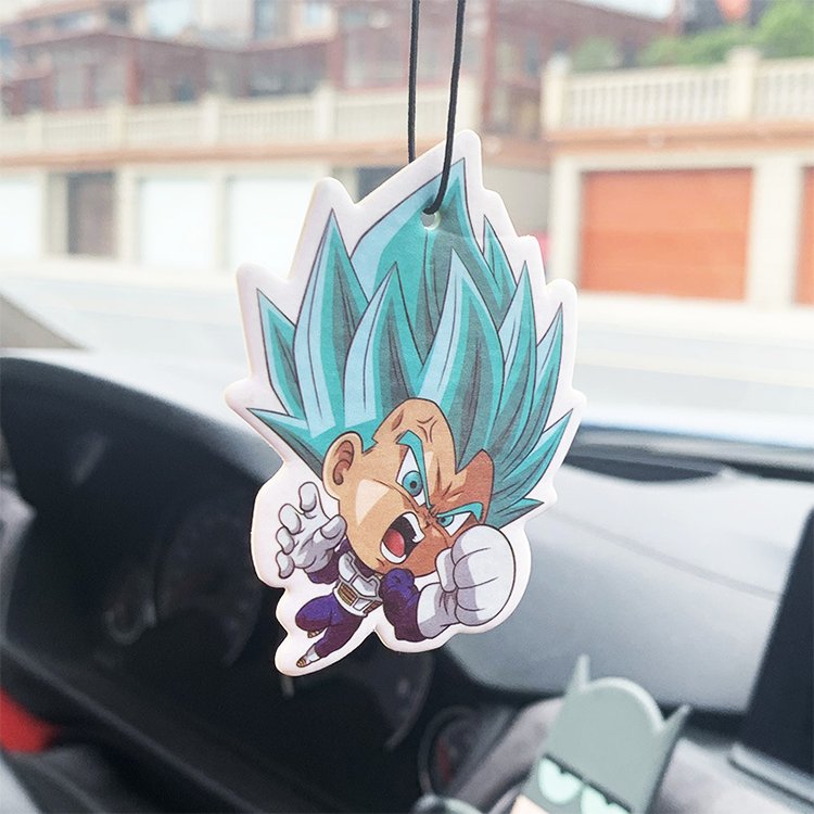 Hot sale wholesale spray hanging anime designs custom perfume car air freshener