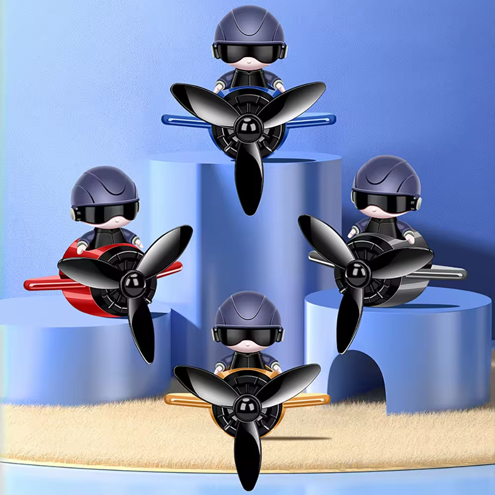 Wholesale creative astronaut airplane car aromatherapy car air outlet perfume car fragrance aromatherapy