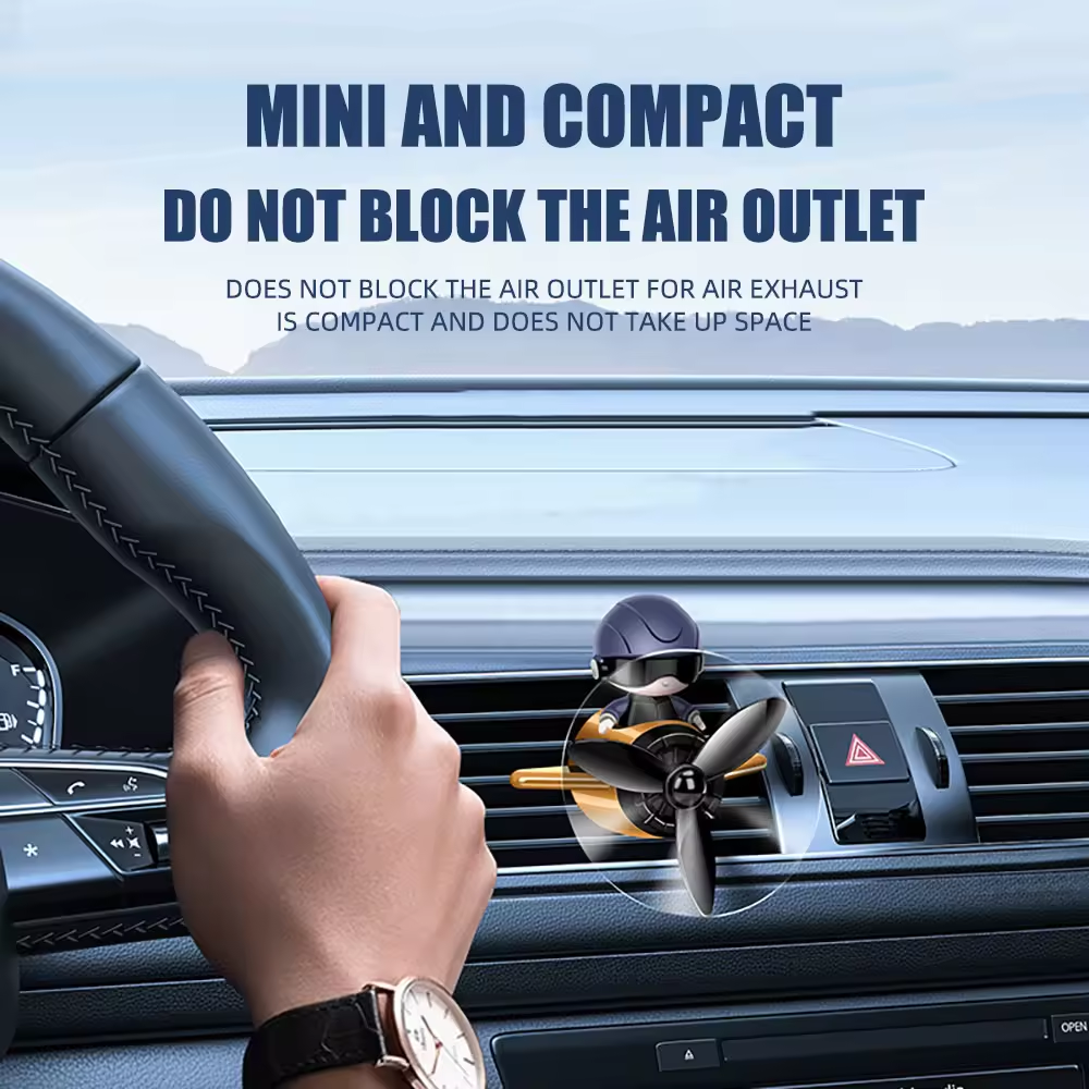 Wholesale creative astronaut airplane car aromatherapy car air outlet perfume car fragrance aromatherapy