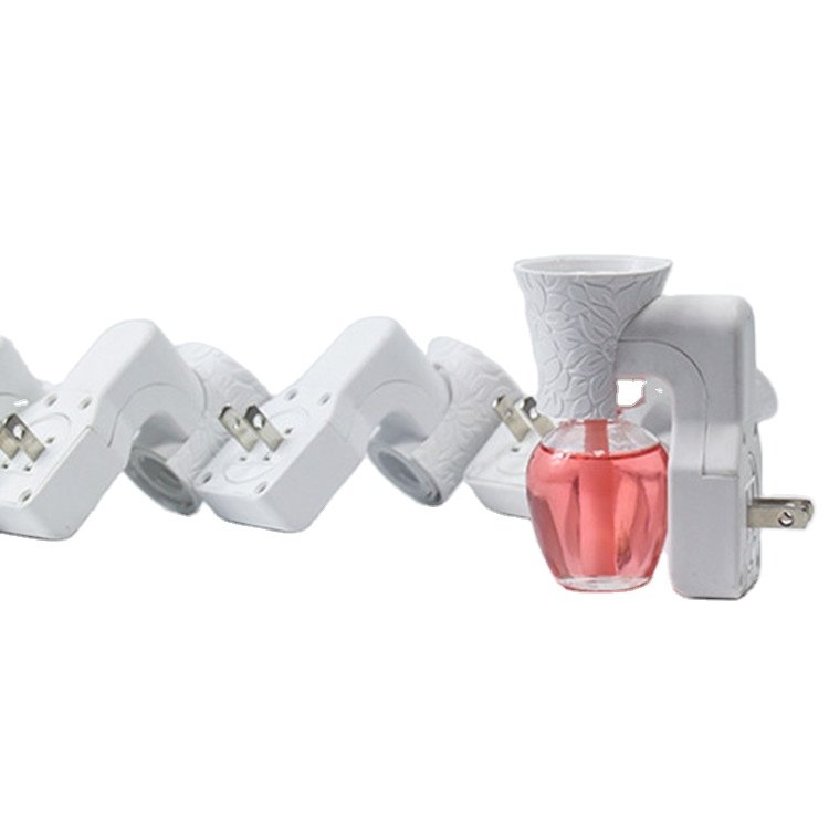 USA type Room Use Glass Bottle Black or White color Air Freshener Wall Plug in warmer Electric Air Freshener