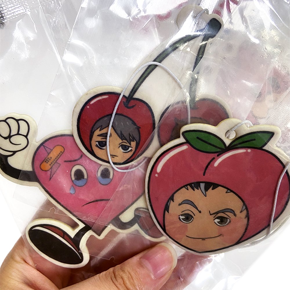 Custom Printing Logo Paper Fragrance Scents Personalised Hanging car air freshener for football team
