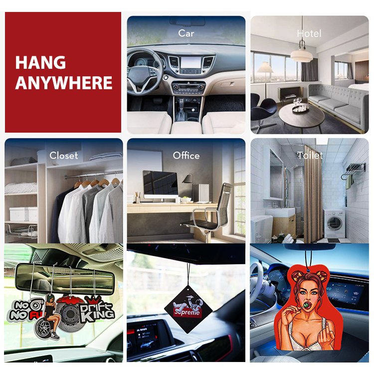 Wholesale Custom Logo Went Clip Solar Smell Car Interior Custom Luxury Car Air Freshener In The Car