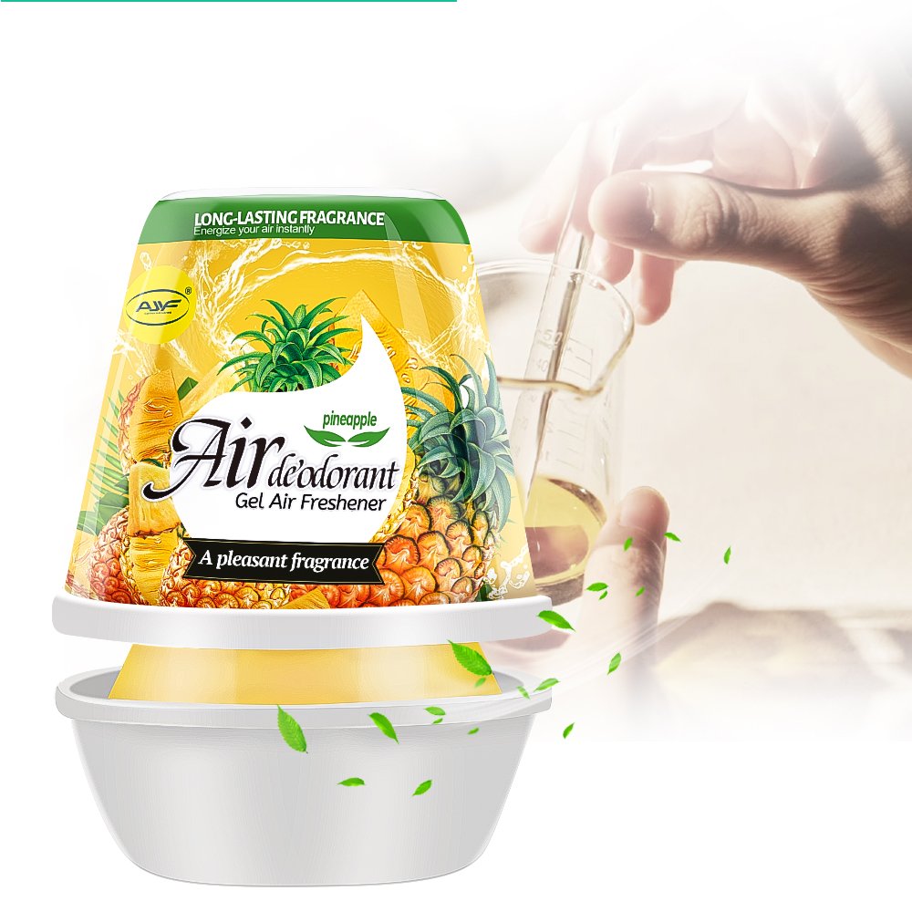 AJYF 180g room deodorant fresheners car perfume gel car gel air freshener for toilet