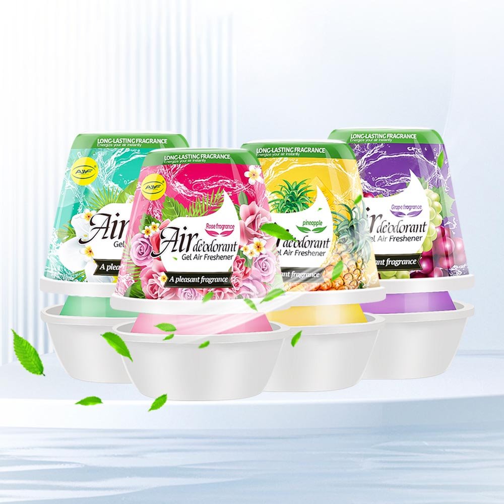 AJYF 180g room deodorant fresheners car perfume gel car gel air freshener for toilet