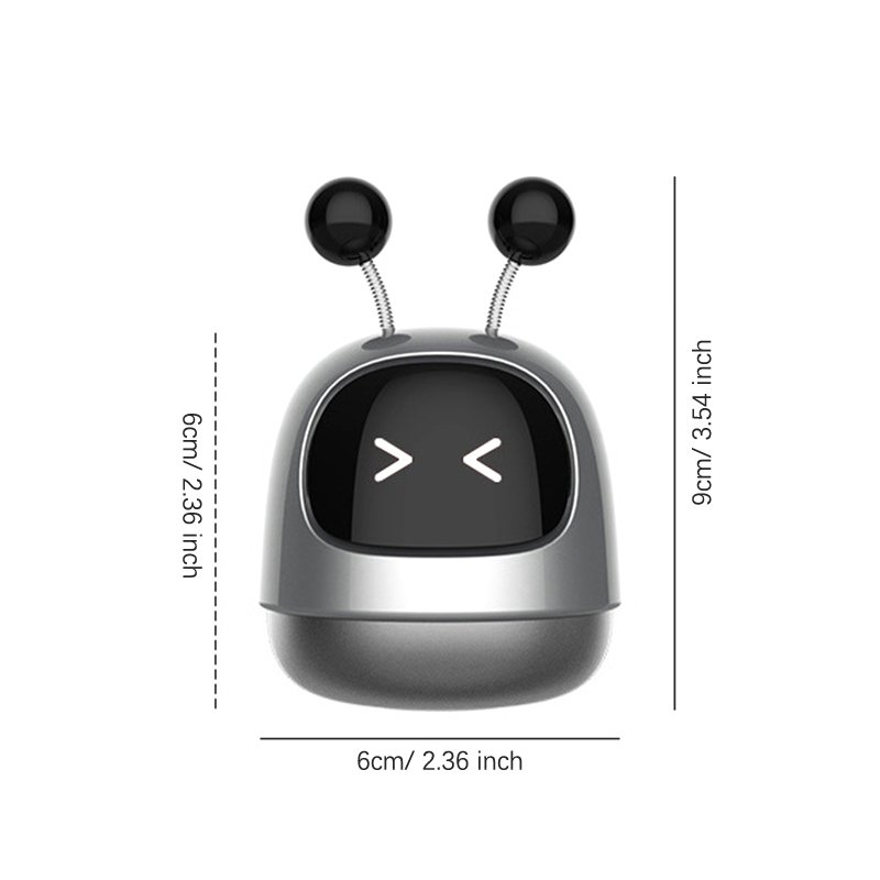 Cute Robot Creative New Car Aromatherapy Diffuser Air Vent Cleaner Car Perfume Air Interior Accessories Car Ornament Decor