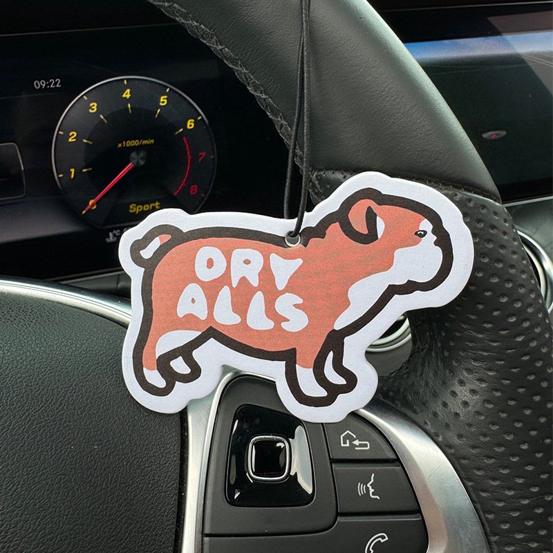 Wholesale popular car air freshener custom homemade designer heart shaped duck car air freshener
