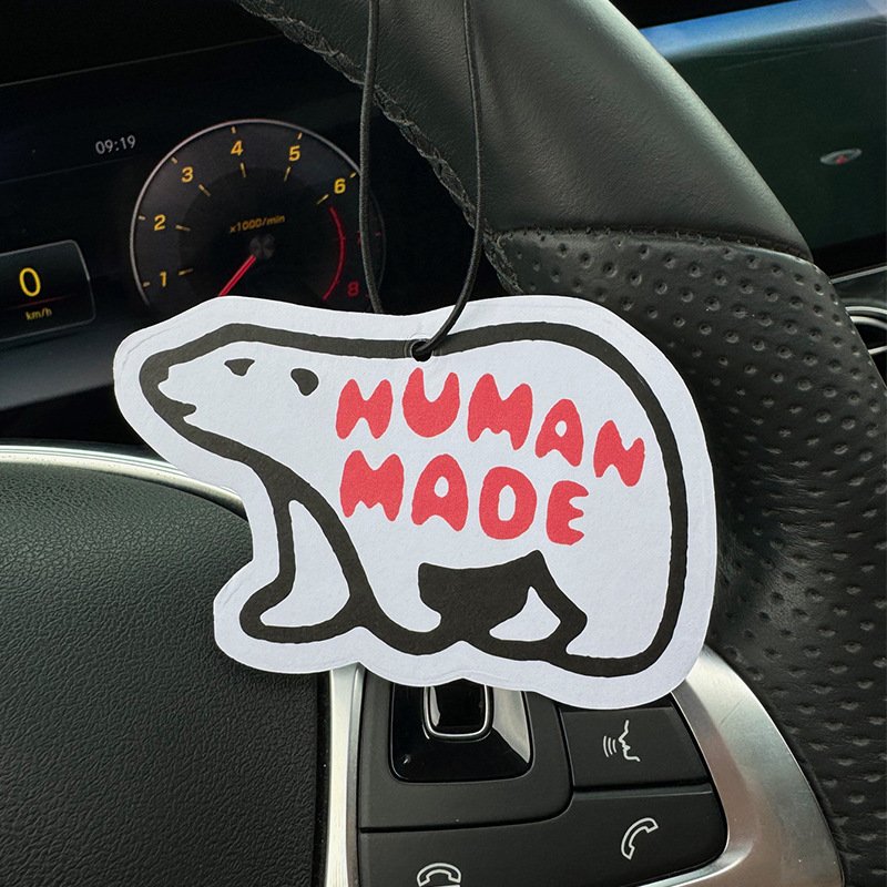 Wholesale popular car air freshener custom homemade designer heart shaped duck car air freshener