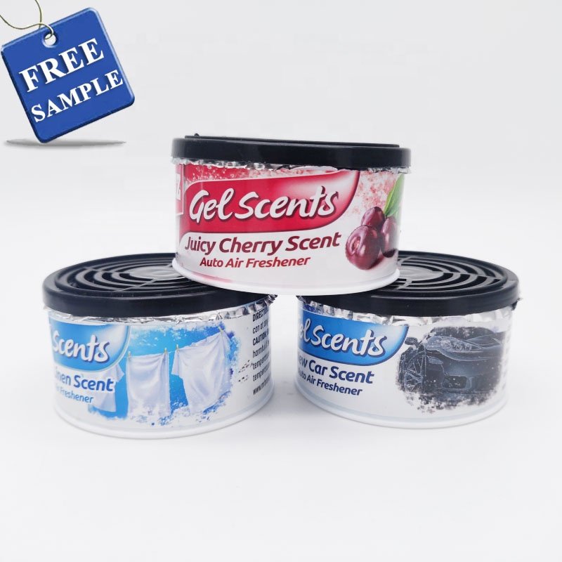 75g Canned Scented Water Gel Car Air Freshener