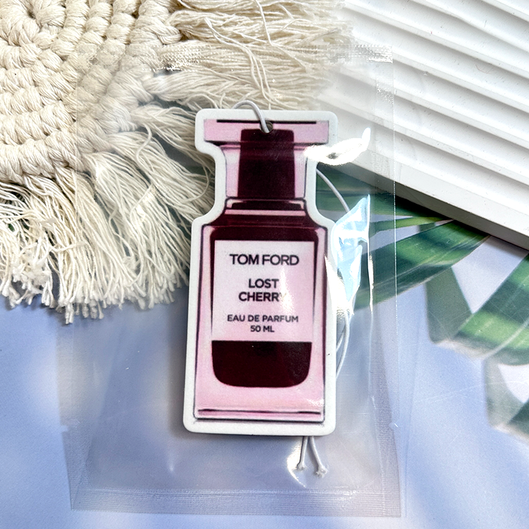 OEM personalised custom perfume different Colorful bottle shape air fresheners