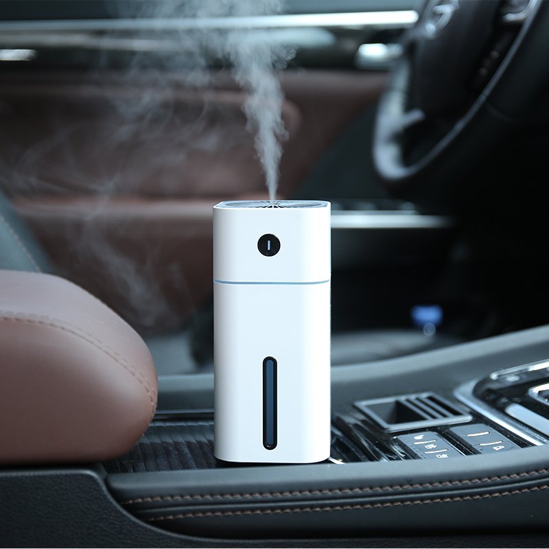 YYD air freshener humidifier usb portable ultrasonic diffuser mini car 7 color LED light charge air humidifier for home.