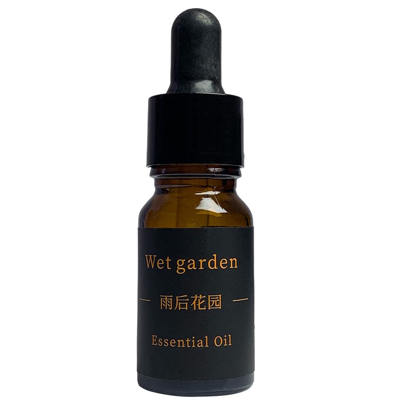 Custom Logo Essential Oil 8ml Car Air Freshener Round Hanging Flower Fragrance Oil Diffuser Flower Scent Perfume Air Freshener