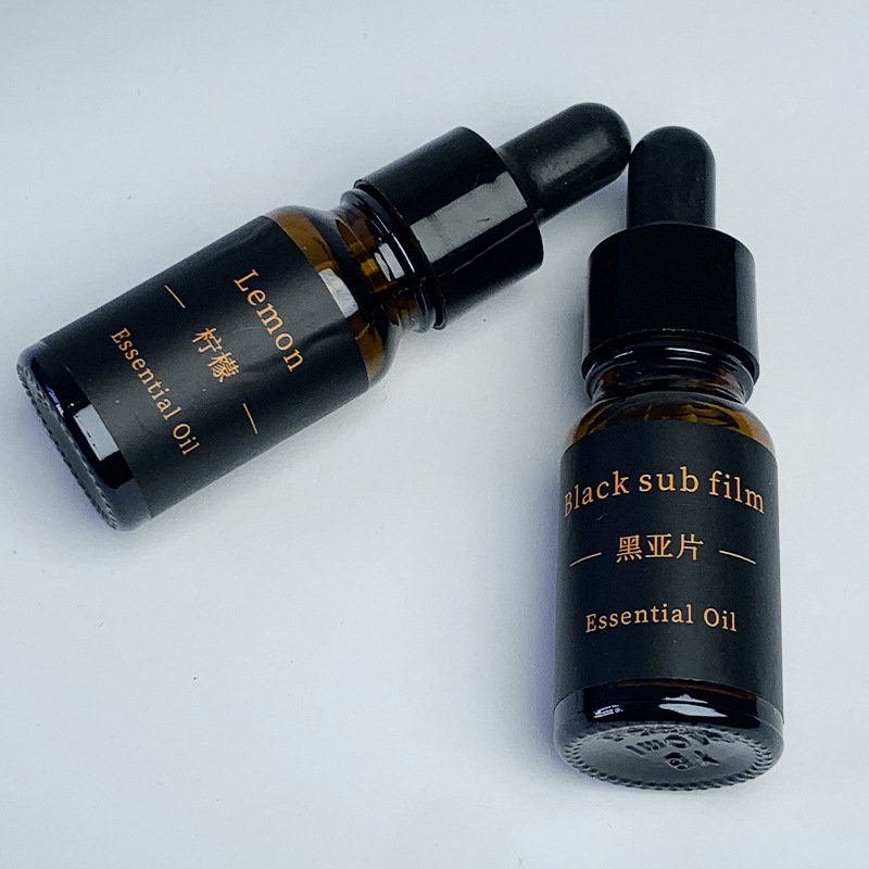 Custom Logo Essential Oil 8ml Car Air Freshener Round Hanging Flower Fragrance Oil Diffuser Flower Scent Perfume Air Freshener