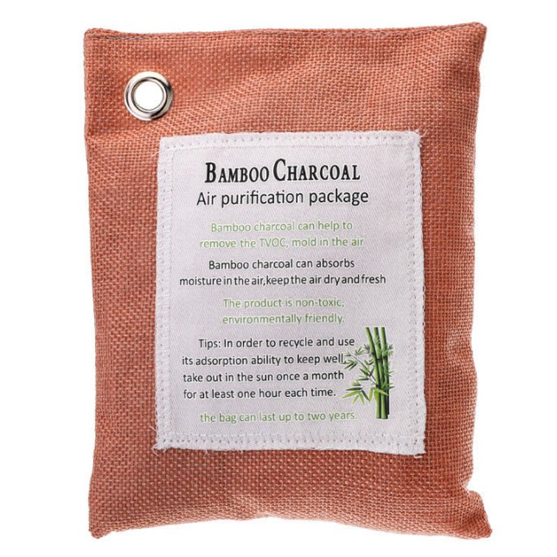 8 Color Active Charcoal Bamboo Air freshener bag 200g Fresh Deodorant Car Odor Removal Refrigerator Mold Smell Remover 8 Colors