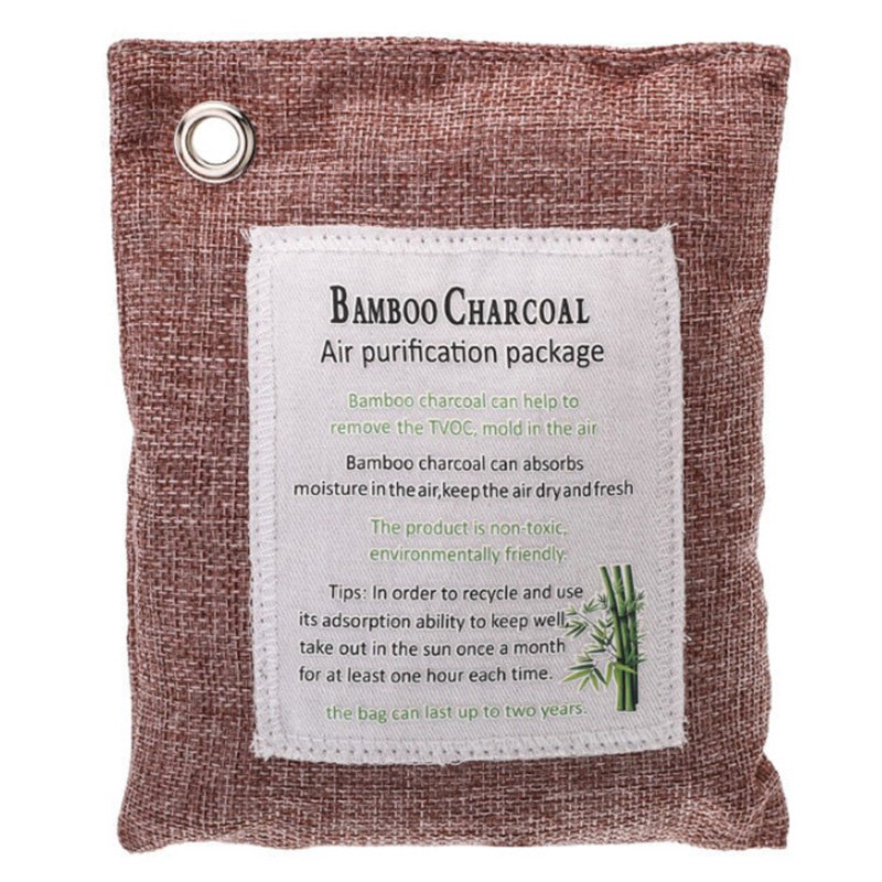 8 Color Active Charcoal Bamboo Air freshener bag 200g Fresh Deodorant Car Odor Removal Refrigerator Mold Smell Remover 8 Colors