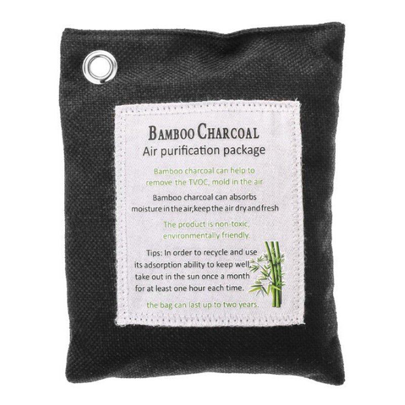8 Color Active Charcoal Bamboo Air freshener bag 200g Fresh Deodorant Car Odor Removal Refrigerator Mold Smell Remover 8 Colors