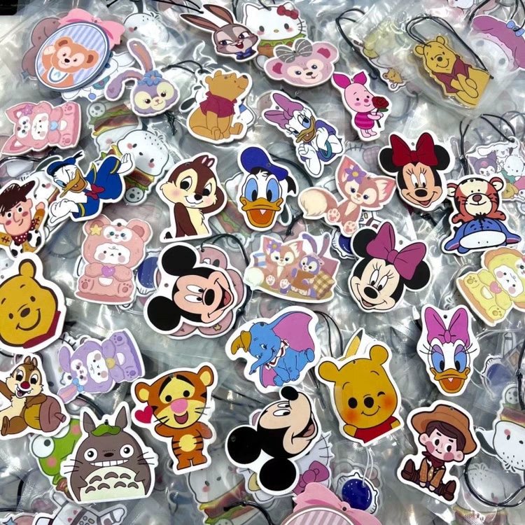Best Selling Car Accessories Custom Logo Scented Car Air Freshener Promotional Gifts