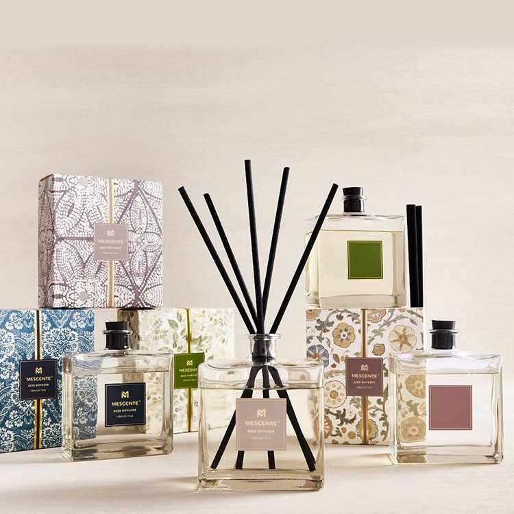 M&Scente decoration private label unique holder home fragrance crystal stone diffuser air freshener set