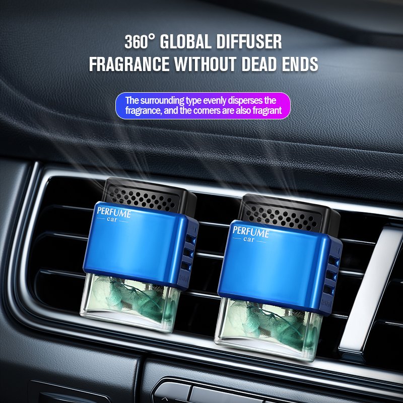 mini car perfume flavoring bottle glass air freshener vent auto air fresheners flavoring for cars