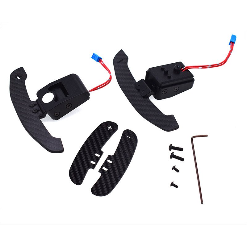 Car Shift Paddle Carbon Fiber Magnetic For BMW G01 G02 G05 G06 G07 G22 G26 G30 G11 G14 Steering Wheel Paddle Shifter Replacement