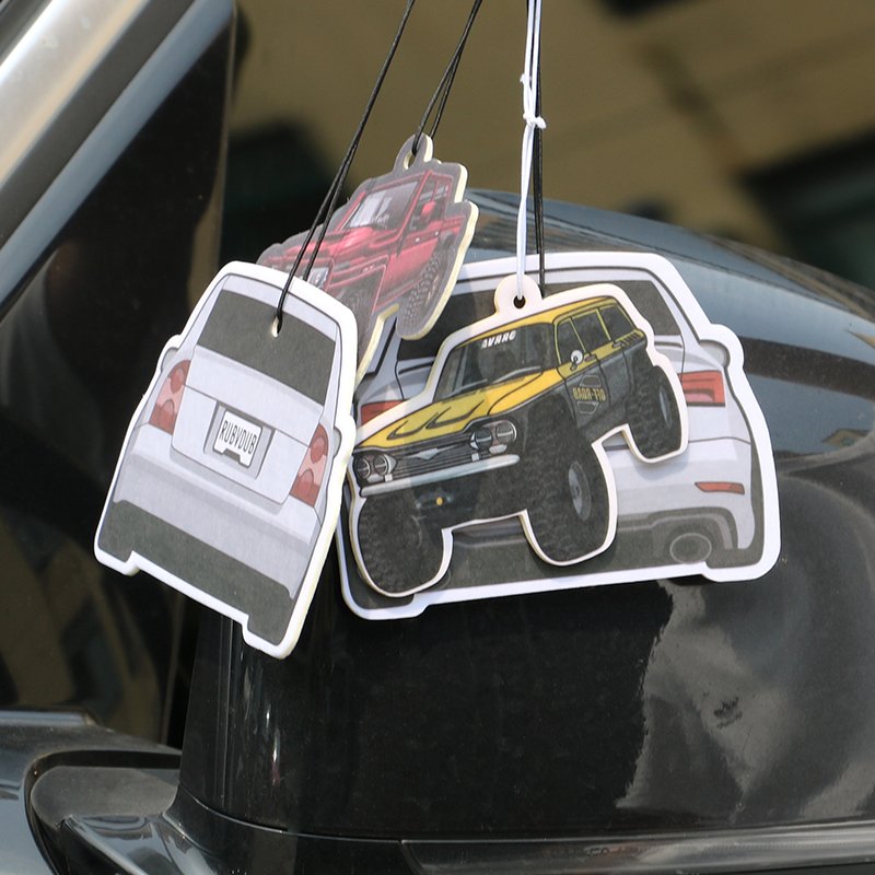 2024 All Scents Paper Card Car Perfume Hanging Car Air Freshener Perfume Custom Logo Air Freshener Custom Logo For Cars