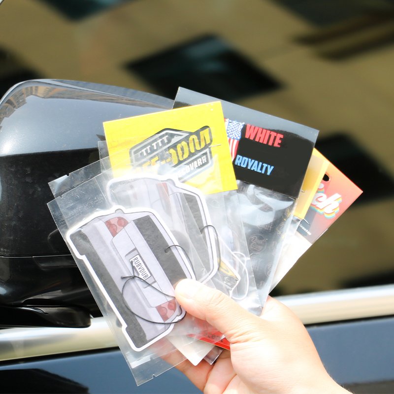2024 All Scents Paper Card Car Perfume Hanging Car Air Freshener Perfume Custom Logo Air Freshener Custom Logo For Cars