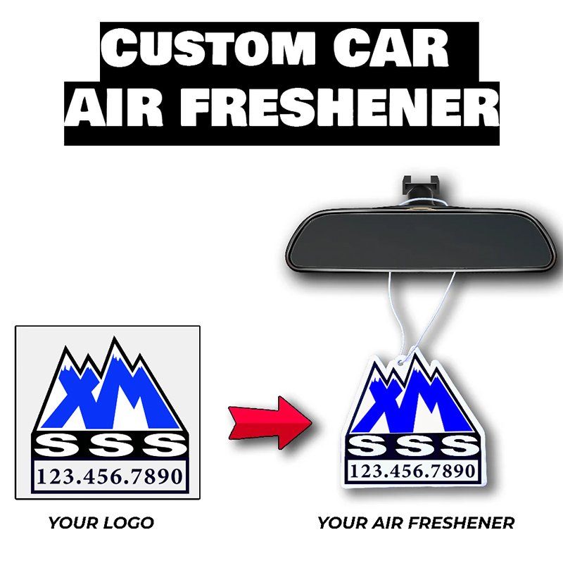 2024 All Scents Paper Card Car Perfume Hanging Car Air Freshener Perfume Custom Logo Air Freshener Custom Logo For Cars
